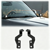 Supports de montage pour feux LED A-Pillar Wind Winner, paire de supports de feux de capot pour Toyota 4Runner 2003-2009, supports de feux latéraux