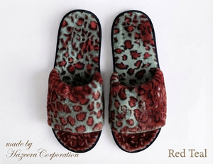 Pantuflas de Invierno Personalizadas de Piel Sintética, con Punta Abierta, Modernas, Suaves, Forradas, Cómodas, con Bordado - Product Image 2