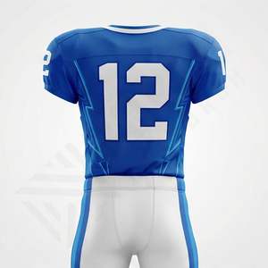 Uniforme de Fútbol Americano para Adultos al por Mayor, Conjunto Personalizable de Alta Calidad con Impresión de Logotipo, Transpirable, para Rendimiento Deportivo, Tallas Grandes - Product Image 2