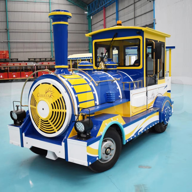 Nova Rides Trackless Train Carnival Fairground Train Rides ST-28-S-E Wholesale Battery Operated Trackless Tourist Train