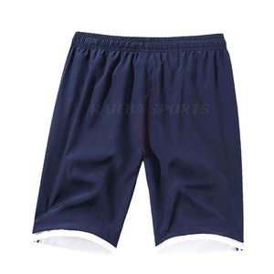 Shorts pour hommes confortables à taille élastique, respirants, style streetwear, en polyester/coton, dernier design, vêtements décontractés - Product Image 2