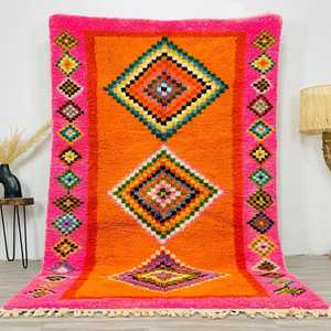 Luxury Moroccan Berber Wool Area Rug Vintage Design Hand Knotted Carpet <b>for</b> <b>Home</b> Use Wholesale Price carpet <b>for</b> Living Room rug - Product Image 6