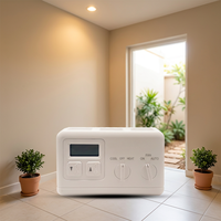 Thermostat non programmable Telin AC0044 pour pompe à chaleur à ventilo-convecteur 24VAC, anti-inflammable, PC+ABS, mural, économe en énergie, durable, facile à utiliser