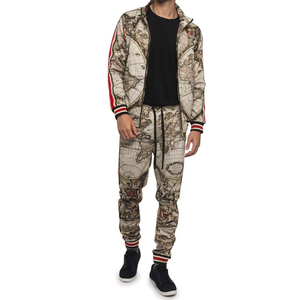 Mode OEM Logo Personnalisé Hommes Casual Jogging Survêtement Deux Pièces Ensemble Homme Coupe-Vent Sublimé Survêtement pour Garçons - Product Image 5