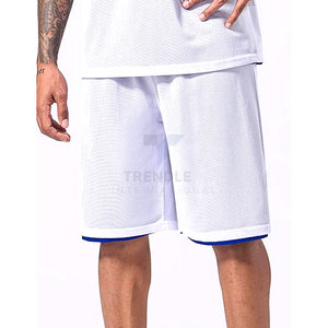 Pantalones Cortos de Baloncesto Reversibles Unisex, Uniformes Deportivos Personalizados de Doble Cara, Antibacterianos, 100% Poliéster, Personalizados para Equipos Deportivos - Product Image 6
