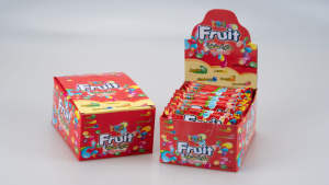 थोक कैंडी कारखाना स्लिट्स कैंडी थोक चीव फलता कारमेलो थोक फल ओम पैकेज जूसी बोनबोन इंद्रधनुष चउ कैंडी - Product Image 5