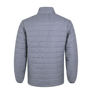 Vêtement d'extérieur d'hiver pour homme, veste matelassée, logo personnalisé, vente en gros, veste gonflée pour homme, coupe-vent d'extérieur - Product Image 4