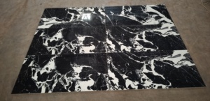 AZULEJOS DE PARED DE PORCELANA ACRISTALADA 600X1200 MM AZULEJO DE COLOR NEGRO INTERIORES DE VIDA DE LUJO ACTUALIZACIÓN 60X120 CM - Product Image 5