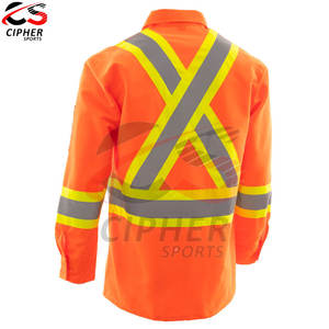 Camisa de seguridad laboral más vendida Venta en línea Camisas DE TRABAJO Ropa de trabajo de alta calidad Camisas de alta visibilidad a la venta Hechas en Pakistán - Product Image 2