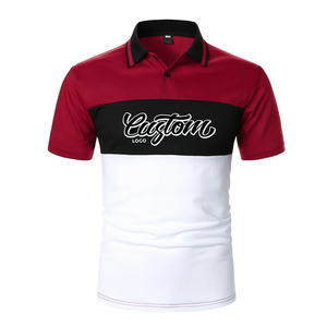 Camiseta de golf OEM con logotipo personalizado impreso para hombre, Polo de manga larga informal transpirable de secado rápido, longitud personalizada - Product Image 1