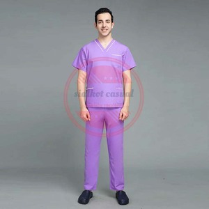 Alta Calidad Personalizado Hombres Enfermera Scrub Set Venta al por mayor médico Scrubs - Product Image 2