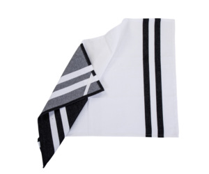 100% coton serviette brodée personnalisable faite à la main style carré vintage réutilisable pour la maison ou l'avion ensemble de 12 - Product Image 5