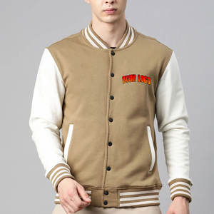 Chaquetas de hombre bordadas de alta calidad de fabricante personalizado chaqueta universitaria con botones de lana de invierno para exteriores con letras de béisbol para hombre - Product Image 5