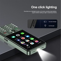 Ponsel Pintar XS24 PRO Layar Sentuh 4G Jaringan WiFi Google Play Senter Sistem Android 2 Kartu SIM Ponsel Pintar Layar 3.5"