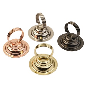 ที่ใส่บัตรทรงสูงดีไซน์สีทองหรูหราโต๊ะโลหะแบบตั้งโชว์สำหรับงานแต่งงานงานกิจกรรมร้านอาหารและตกแต่งบ้าน - Product Image 2