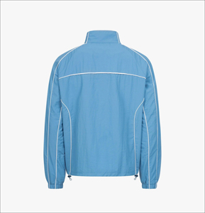 Veste coupe-vent pour homme, nouvelle mode, vente chaude, ensemble en nylon, taille XL, coupe-vent décontracté avec logo personnalisé pour les activités de plein air - Product Image 2