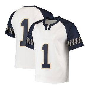 เสื้อกีฬาลาครอสใส่ได้ทั้งชายและหญิงผ้าโพลีเอสเตอร์แห้งเร็วใส่สบายสไตล์ใหม่ทนทานพิมพ์ลายสำหรับผู้ใหญ่ - Product Image 1