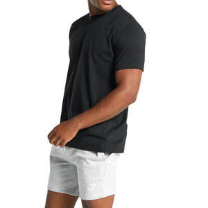 Camiseta informal de alta calidad para hombre 2023, diseño de patrón sólido fácil de usar con impresión de logotipo personalizado - Product Image 3