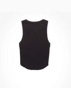 T-shirt court en coton pour femmes, léger, respirant, couleur unie, décontracté, streetwear, collection été - Product Image 1
