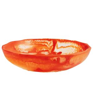 Bol en résine transparente à tons profonds, fait à la main, écologique, durable, vaisselle décorative pour la cuisine, la table à manger, les fêtes - Product Image 4