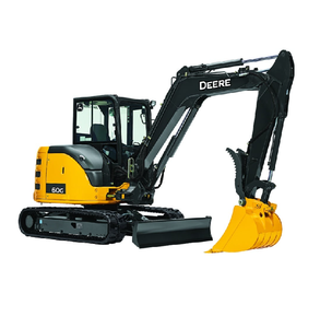 Mini-excavatrice John Deere 60G à vendre à prix avantageux, compacte, à rotation zéro, idéale pour les travaux de construction en espace restreint - Product Image 5