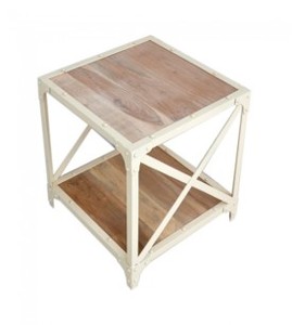 Table de chevet moderne et luxueuse au design indien Table de chevet en bois avec tiroir Table de rangement pour chambre à coucher - Product Image 2