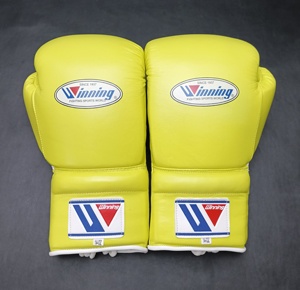 Gants de boxe de compétition en cuir de qualité supérieure, export, avec sangle de poignet réglable, fermeture à lacets, personnalisables, pour adultes, fabrication OEM - Product Image 2