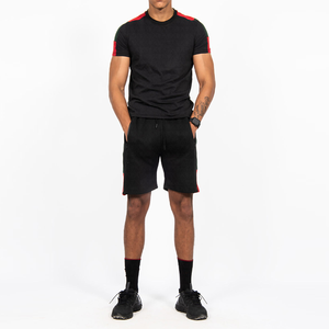 Vêtements de sport ensemble de shorts d'été pour hommes t-shirts shorts survêtement ensembles décontractés - Product Image 1
