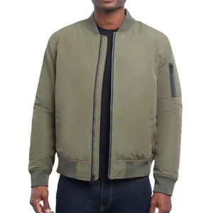 High Street Chaquetas de hombre de Pakistán Venta al por mayor Chaquetas de hombre de diseño Casual Impermeable Chaqueta de bombardero en blanco - Product Image 4
