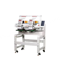 Machine à broder XBH à tête unique 360x510mm, informatisée, changement de couleur automatique, pour broderie plate/casquettes/vêtements, usage domestique