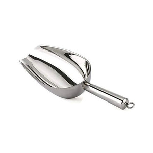 Precio de Fábrica, Pala para Hielo de Diseño Moderno, Color Plateado, Hecha a Mano, Pala de Metal de Alta Calidad para Fiestas y Restaurantes al por Mayor - Product Image 5