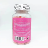 Suplemen Makanan Vegan Kolagen Vitamin C E Pemutih Kulit L-Glutathione Gummies Label Pribadi OEM