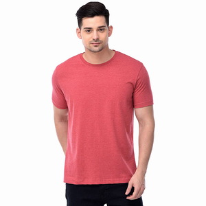 T-shirt pour homme en coton respirant, séchage rapide, coupe classique, col rond, manches courtes, été, logo personnalisé, écologique, OEM - Product Image 1