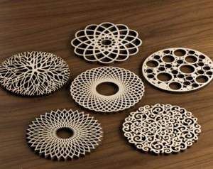 Sous-verre personnalisé en pierre carrée Mdf avec panneau dur de sublimation 3.75 écologique moderne avec sous-verre arrière en liège - Product Image 4