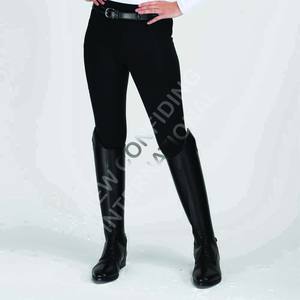 Leggings équestres pour dames personnalisés en usine collants d'équitation de haute qualité à technologie de silicone antidérapante à siège complet culottes - Product Image 4
