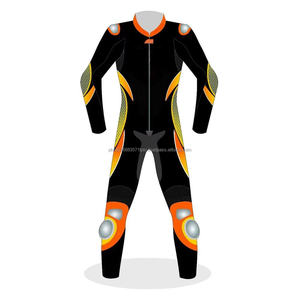 Traje de Motociclismo Personalizado para Hombre, para Moto GP, Carreras y Automovilismo, con Acolchado de Cuero, Impermeable, Transpirable y para Competición - Product Image 3