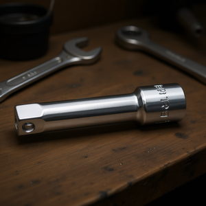 Chrome-Plated 1/4\" Male and Female Square Connections <b>Extensions</b> Product Category <b>Socket</b> - Product Image 3