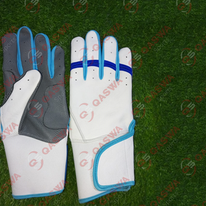 QASWA SPORTS High Quality Baseball Infield Batting Gloves Maroon <b>Black</b> White Customized Leather Unisex Lightweight Durable Soft - Product Image 6