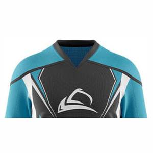 เสื้อเจอร์ซีย์บอลฮอกกี้ออกแบบเองได้ด้วยดีไซน์ที่เป็นเอกลักษณ์100% โพลีเอสเตอร์สีและโลโก้ตามสั่ง-แห้งเร็วและระบายอากาศได้ดี - Product Image 3
