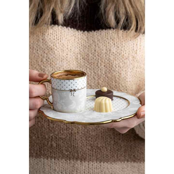 Acar 152 Elinor Set of 6 Coffee Cups
