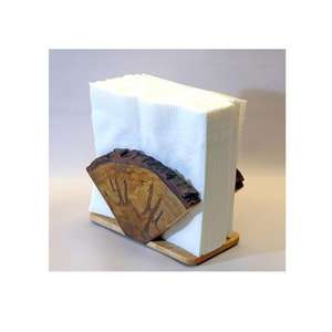 Boîte à mouchoirs en bois minimaliste pour cuisine à domicile et table de bureau avec finition naturelle et construction lisse et longue durée - Product Image 2