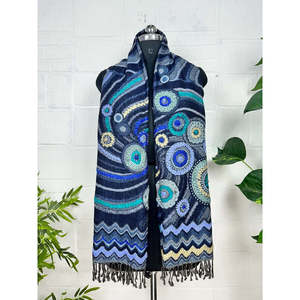 Hand Embroidered Suzani Design 100% Wool <b>Shawl</b> Warm Cozy Soft <b>Wrap</b> Light Weight Scarf for Christmas Gift - Product Image 3