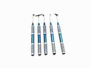 DOM MED DYNAMIC Vente flash Ensemble d'instruments chirurgicaux DMD 5 pièces Manuel PRF Flap tissulaire lingual Implant Case Kit de brossage doux - Product Image 3