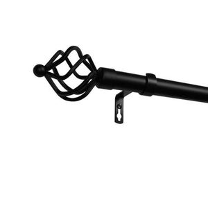 Traditional design metal <b>curtain</b> <b>brackets</b> with screw mounts for stable long lasting use on <b>wooden</b> or concrete walls - Product Image 1