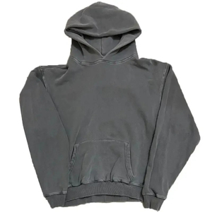 100% algodón 500gsm personalizado de gran tamaño desgastado bordado grueso Sudadera con capucha pesado hombres Vintage piedra ácido lavado Sudadera con capucha para hombres - Product Image 1