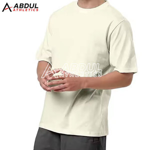 เสื้อยืดโอเวอร์ไซส์ผู้ชาย ทรงหลวม สไตล์ลำลอง สตรีทแวร์ ผ้าฝ้ายใส่สบาย เหมาะสำหรับใส่ในชีวิตประจำวันและแฟชั่นในเมือง - Product Image 3