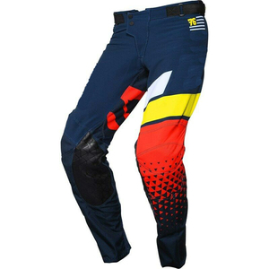 Venta caliente Motocross Gear Pants MTB Pants Sublimated Graphics Leather Moto Pant motocicleta Auto Racing wear - Product Image 4