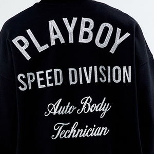 เสื้อสเวตเชิ้ตของผู้ชายคอกลมลำลองแบบสั่งตัด - Product Image 5