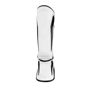 Protectores de Espinilleras de Cuero al por Mayor para Kick Boxing y Muay Thai, con Logotipo Personalizado, para Adultos, Protección para Piernas y Espinillas - Product Image 5