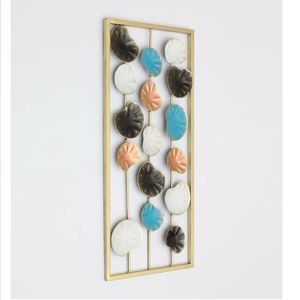 ศิลปะตกแต่งผนังรูปทรงใบหน้าของผู้หญิงทำจากลวดศิลปะแบบเรียบง่ายตกแต่งผนังแบบนามธรรม - Product Image 3